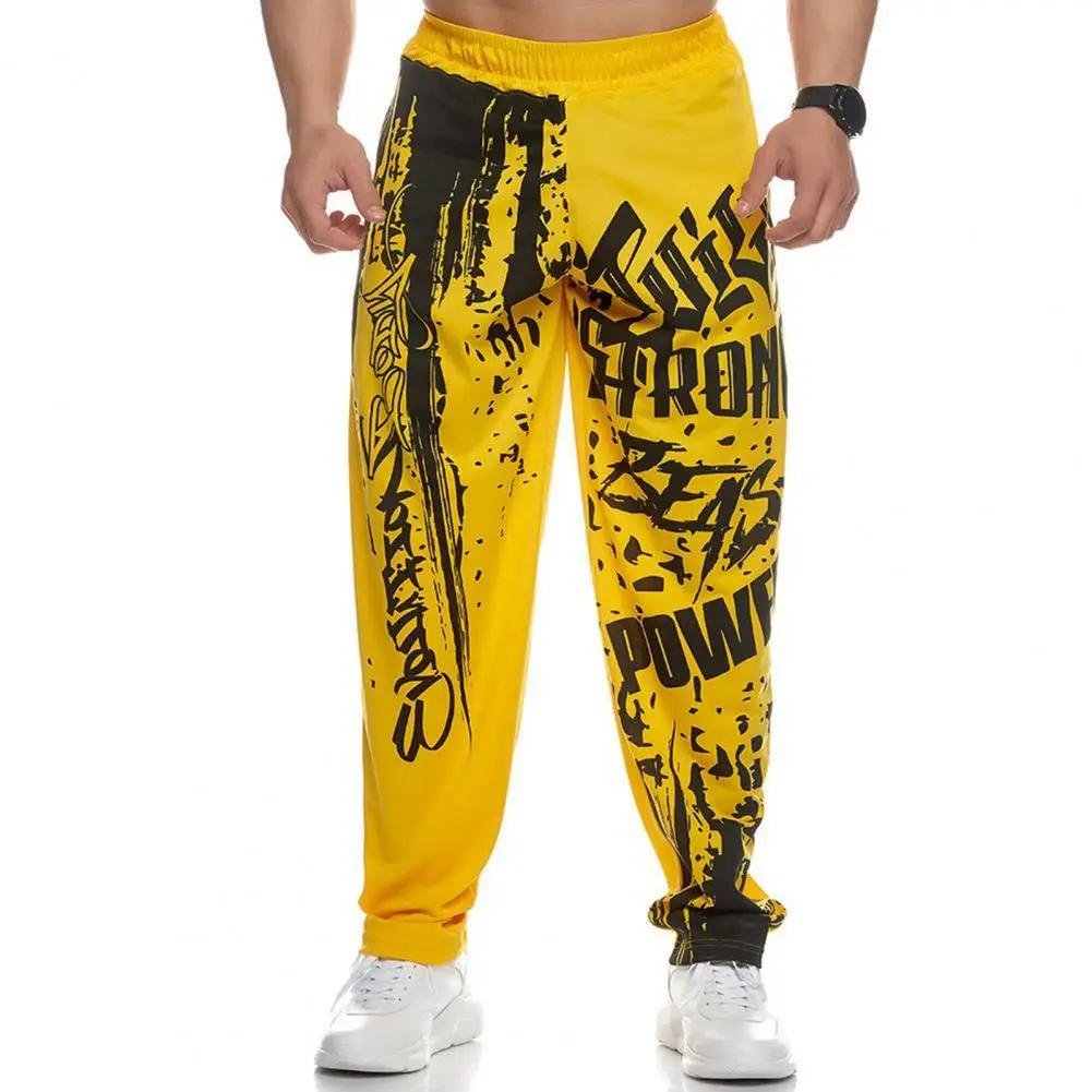 

Quick Sweatpants Joggers Pants Joggers Style Waist Hip-hop Men Great Pants Mid Casual Dry Bodybuilding