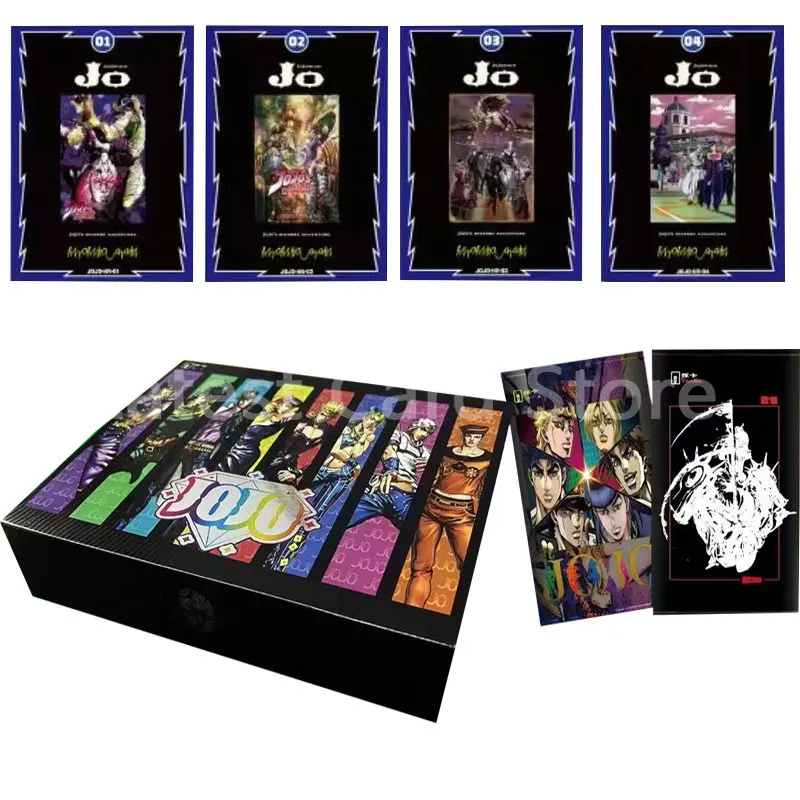 Collection Anime Adventure Character Kujo Jotaro Rare Cards Toy Kids Gift