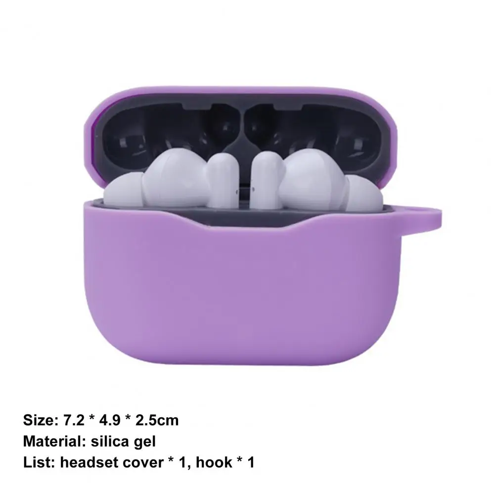 Защитный чехол для наушников с отверстием зарядки пыленепроницаемый