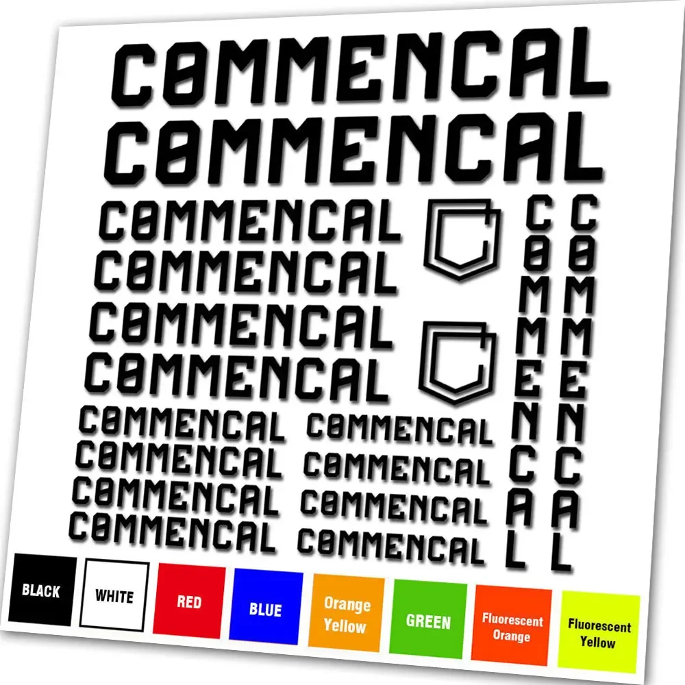 

Комплект виниловых листов для Commencal, графическая наклейка, наклейка, совместимая велосипедная велосипедная рама