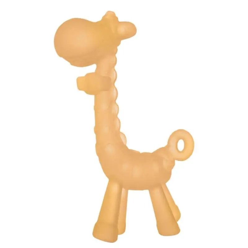 

Silicone Teether Toy Toddler Molar Soothing Teething Toy Anti-Scratch Chewing Supplies Gifts For Christmas Birthday And Other