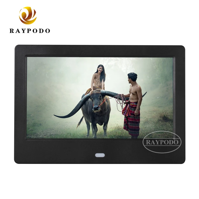 RAYPODO RPD-HD0701 ЖК-экран для рекламного магазина цифровая фоторамка светодиодные