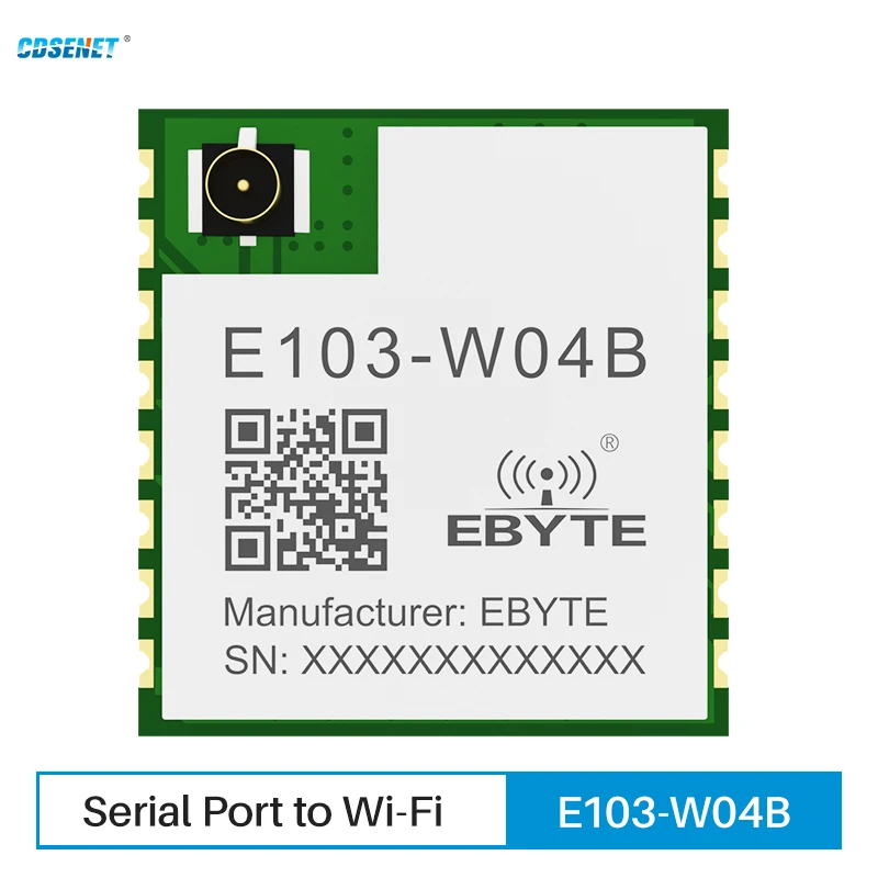 

Serial Port To WIFI UART Module Modbus IoT Gateway E103-W04B TCP UDP MQTT HTTP 20dBm 90m Long Distance with PCB Antenna CDSENT