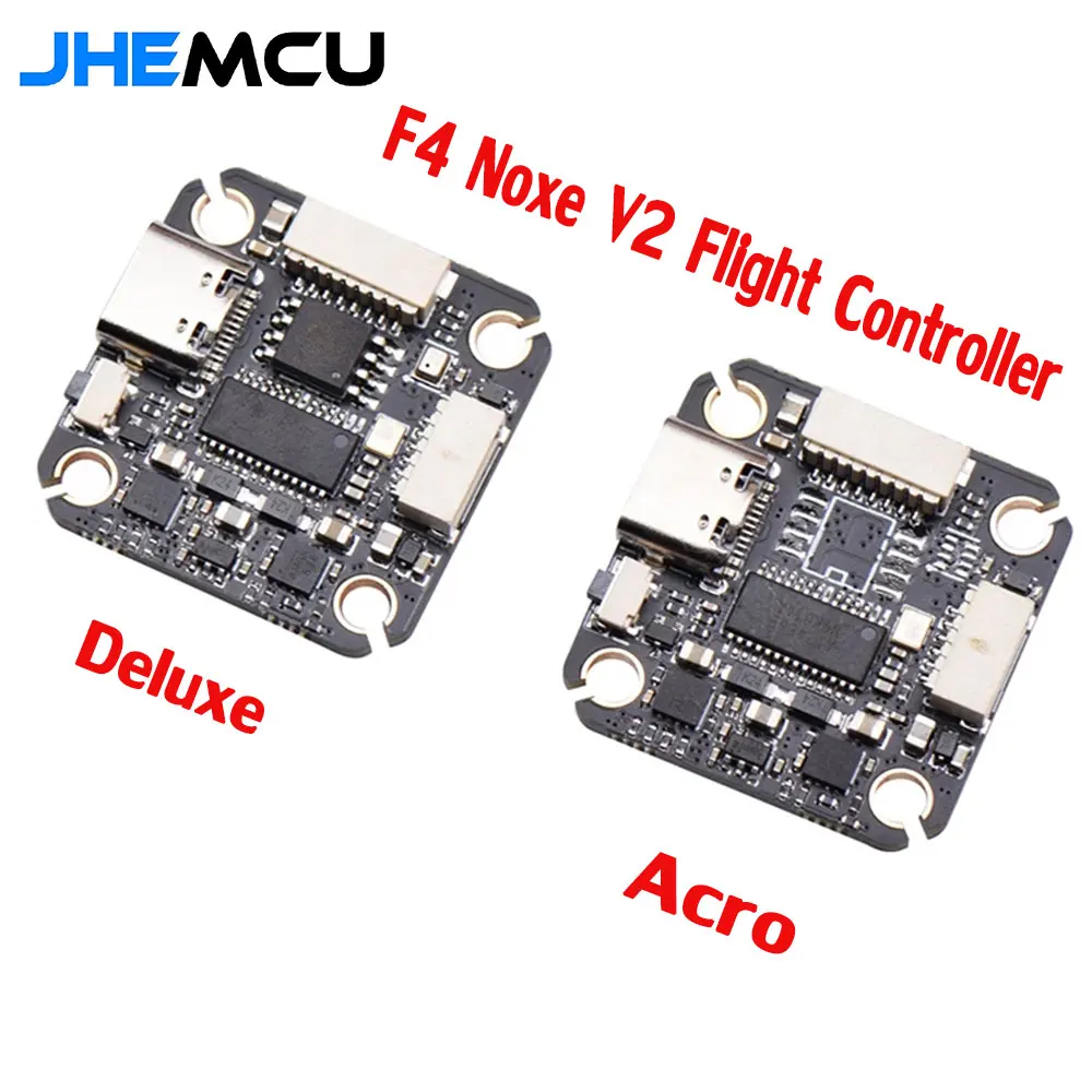 

Upgrade Betaflight F4 Noxe V2 Flight Controller AIO OSD 5V 8V BEC w/ Barometer and Blackbox for RC Drone