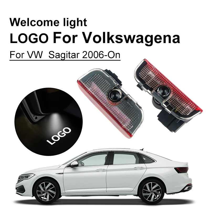 Светодиодный светильник с логотипом по индивидуальному заказу для VW Sagitar 2006-On 2