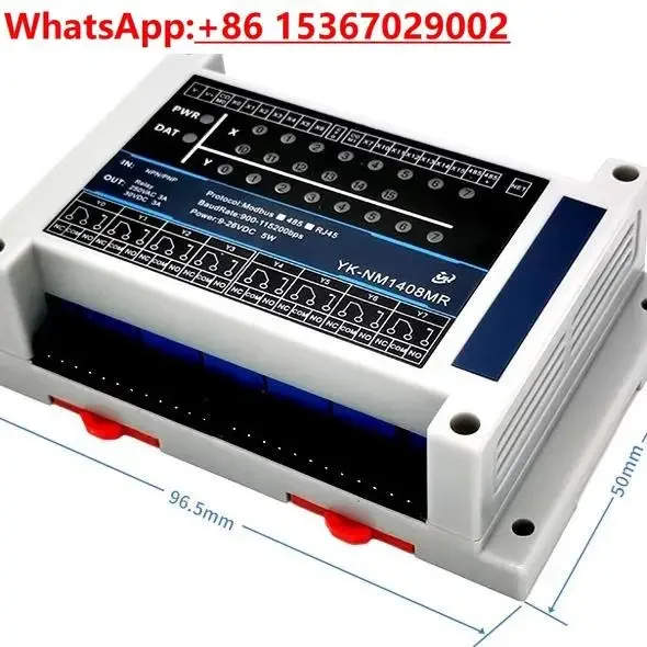 ModbusRTU PLC расширенный захват модуль ввода-вывода переключения сетевой порт RS485 NPNPNP