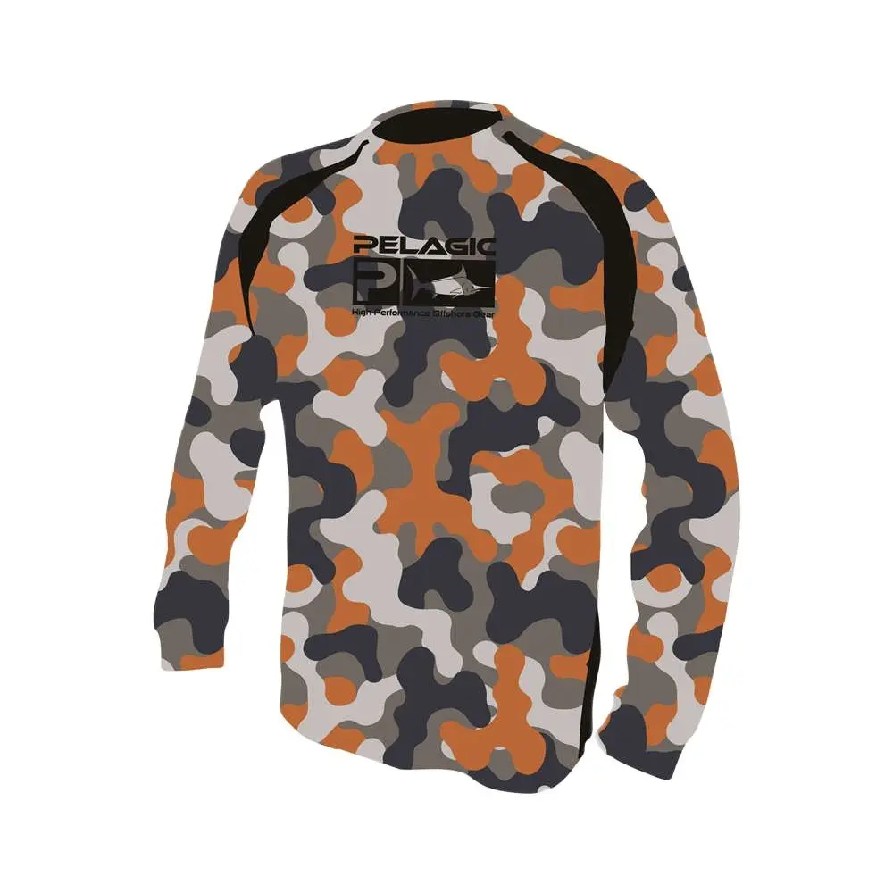 

2023 New iPelagic Fishing Shirts Long Sleeve Sun Dresses Uv Protection Jersey Camouflage Breathable Angling Clothing Camisa Pesc