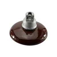 ANSI 52-3 11kV 70kN Porcelain Ceramic Disc Suspension Insulator