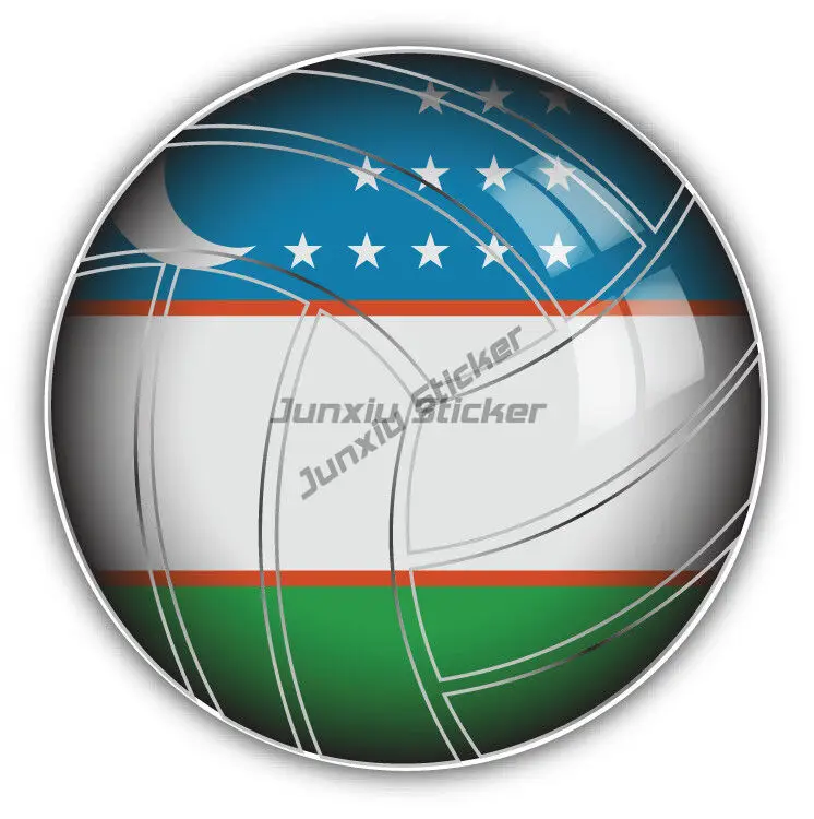 Наклейка на холодильник флаг Узбекистана защита от царапин и прикуса