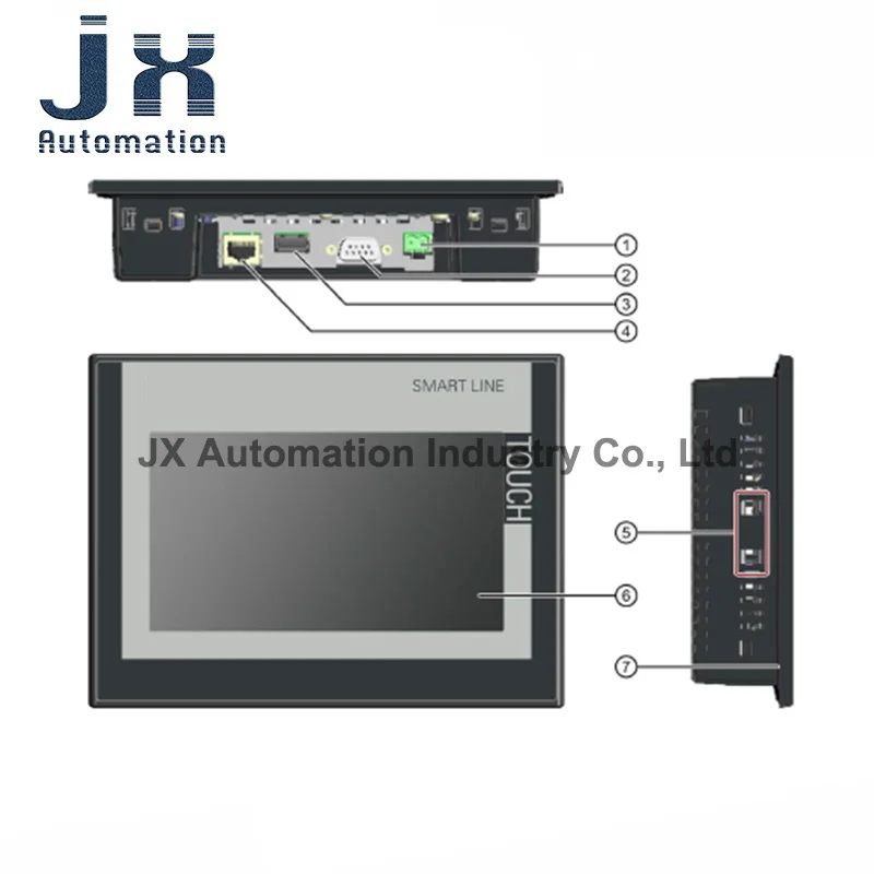 HMI Smart 700 IE V3 7-дюймовый сенсорный TFT дисплей