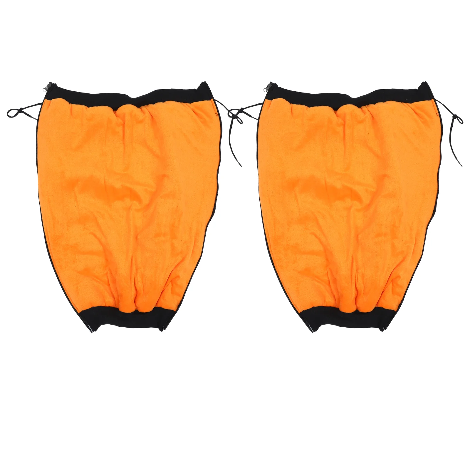 

1 Pair of Comfortable Knee Protectors Breathable Knee Warm Pads for Outdoor (Black)