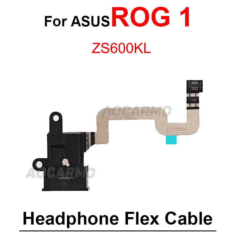 Шлейф для наушников разъем аудиокабель ASUS ROG Phone 1 ROG1 ZS600KL запасные части |