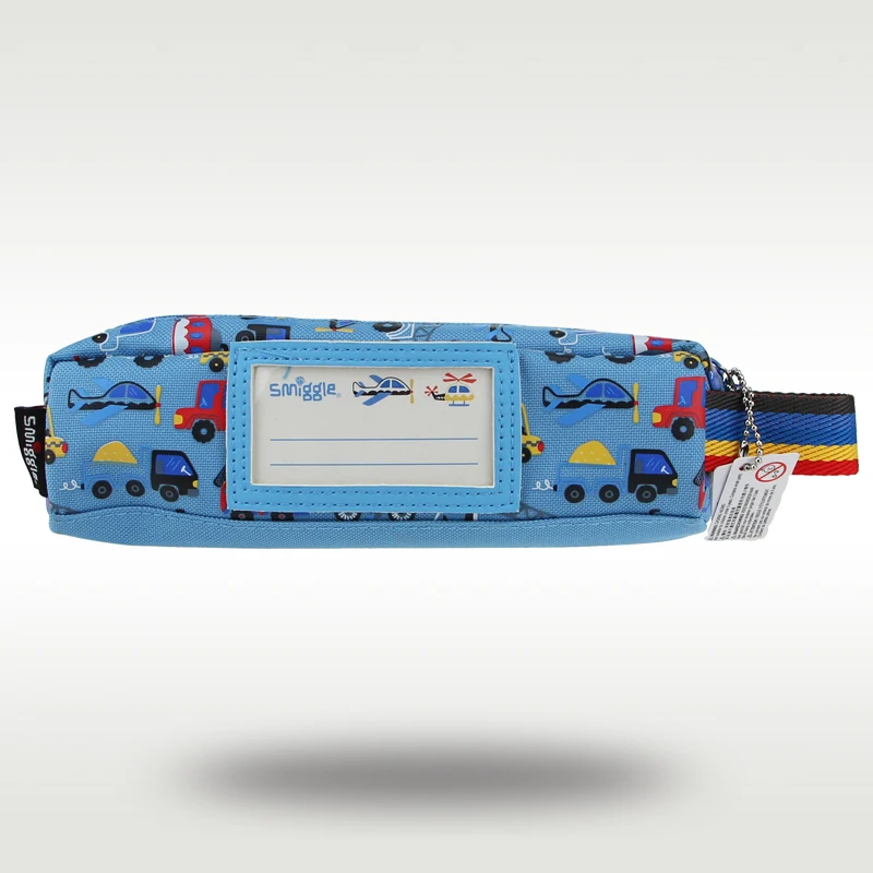 Австралия Smiggle оригинальный хит продаж пенал для мальчиков и детей крутой синий
