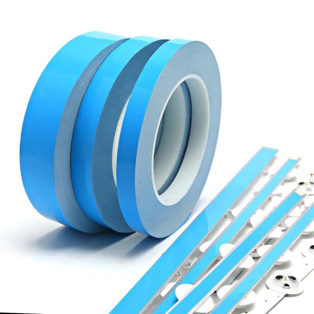 25 Meter/Roll Transfer Heat Tape Double Sided Thermal Conductive Heat-adhesive Tape For Chip PCB CPU LED Strip Light Heatsink