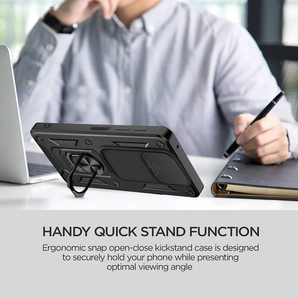 Чехол-подставка для Xiaomi Redmi Note 9 Pro Max 9S чехол с кольцом-держателем телефона