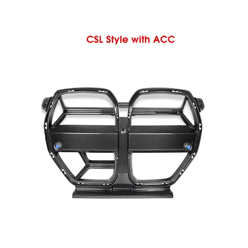 

Решетки радиатора для BMW G80 G81 M3 G82 G83 M4 2021 года и новее, из настоящего карбона, передние, для xDrive Competition, с возможностью установки.