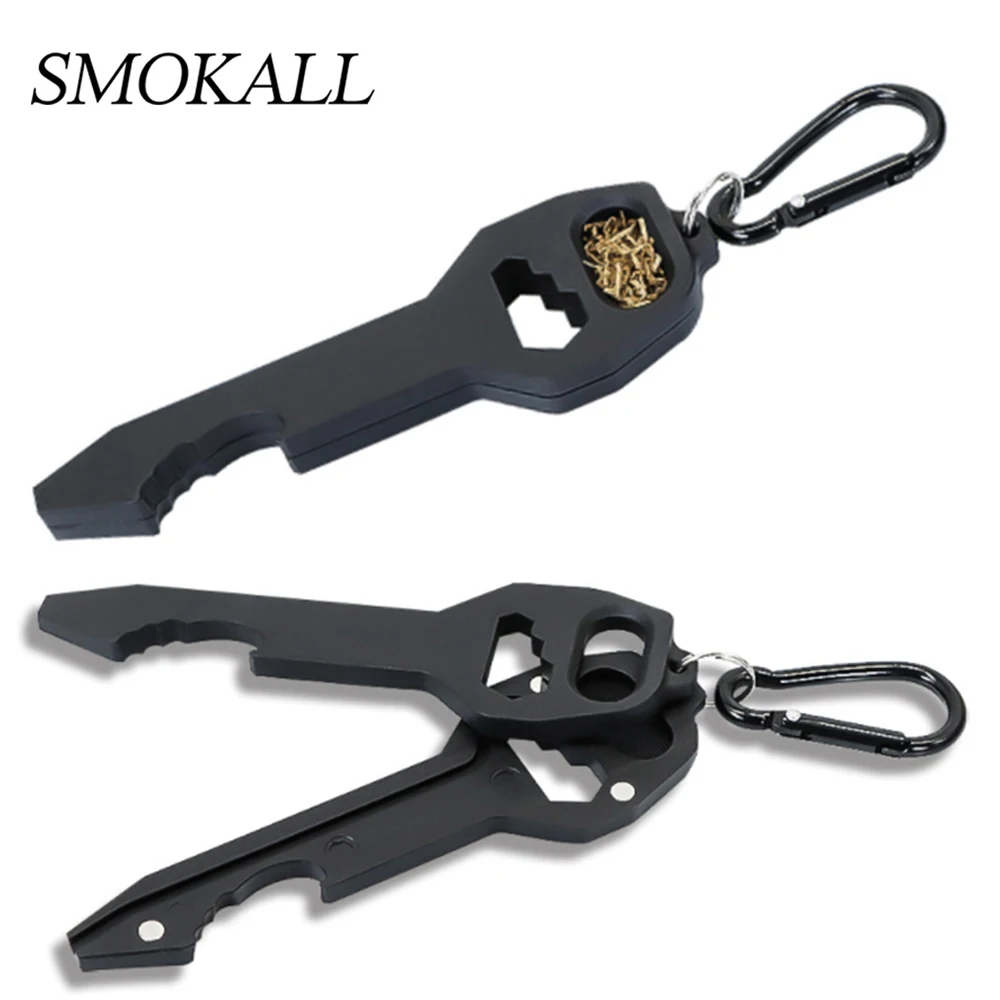 

10Pcs Smoking Pipe With Ket Shape Keychain Metal Herb Tobacco Pipes Cigarette Smoke Accessories Pipas Fumar Hierba