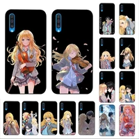 maiyaca japan anime your lie in april phone case for samsung a51 01 50 71 21s 70 10 31 40 30 20e 11 a7 2018