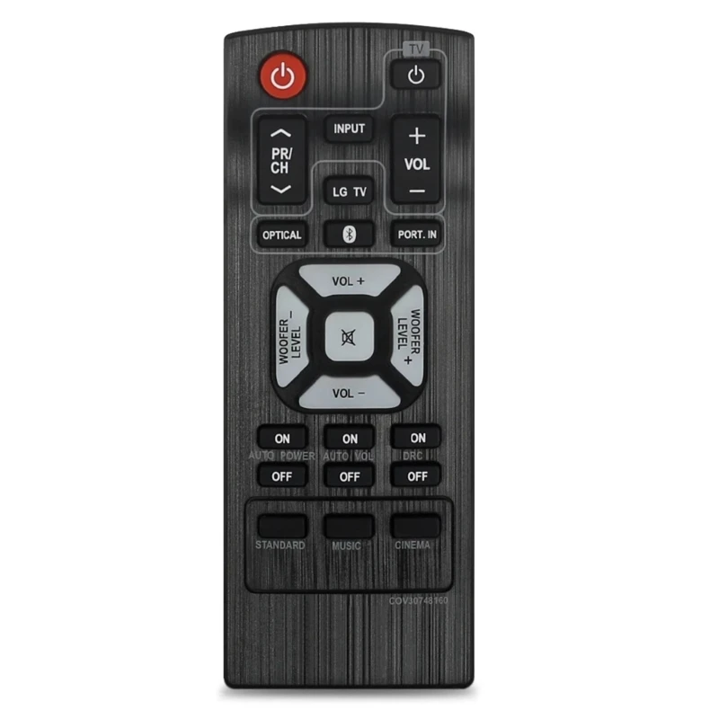 Remote Control for lg Soundbar, COV30748160 Soundbar Controller Replacement Dropship