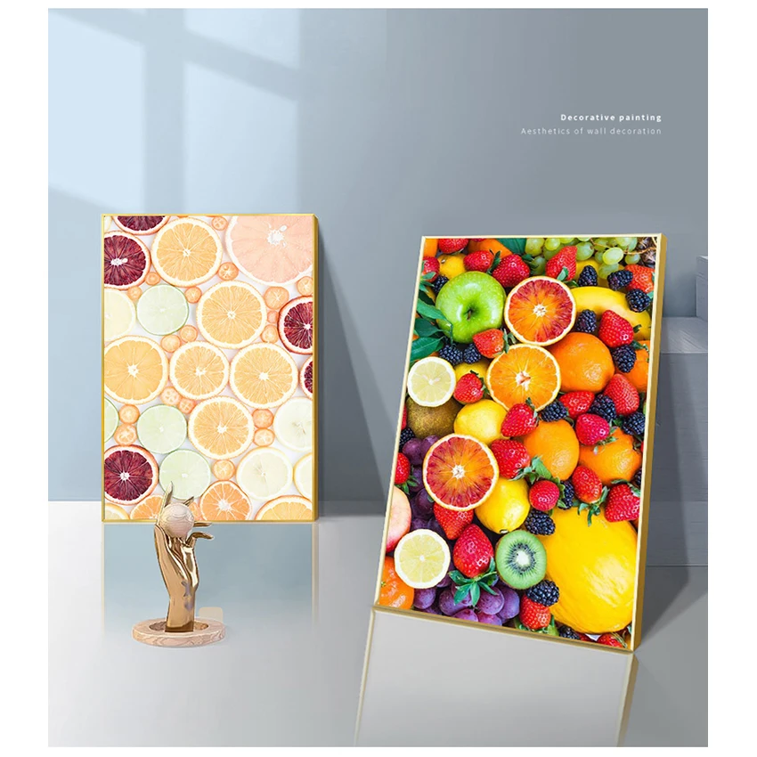 Картины на холсте с изображением еды модульные кухонные плакаты принтом в