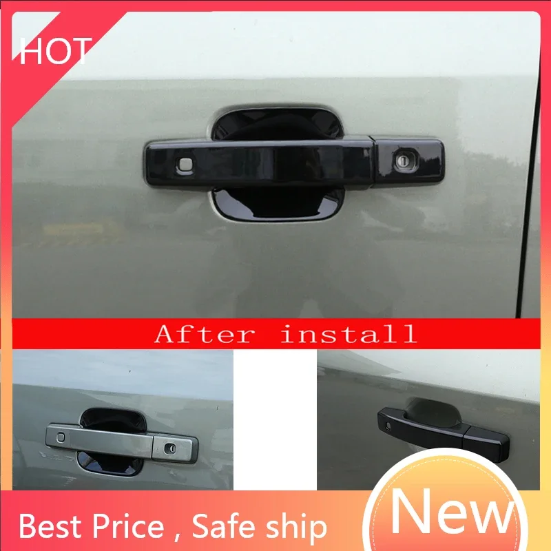

For Land Rover Defender 90 110 2020-2022 Car styling Grab Handle Frame Trim Exterior Door Bowl Cover Decoration Car Accessories
