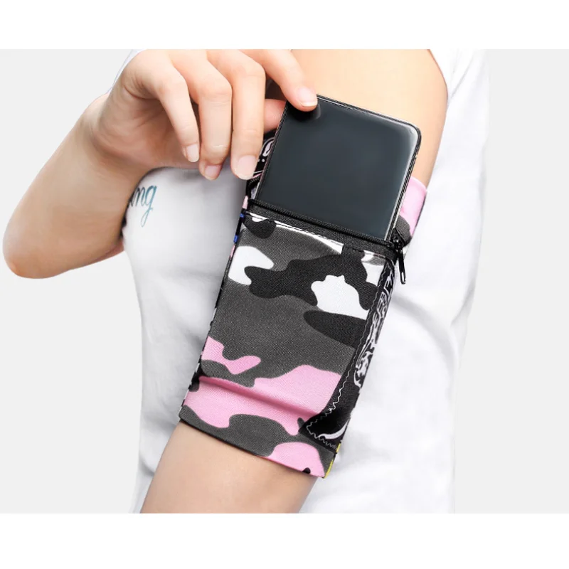 

Mini Multifunctional Band Zipper Ankle Wrap Sport Wrist Strap Wallet Storage Bag Case Badminton Basketball Wristband Sweatband