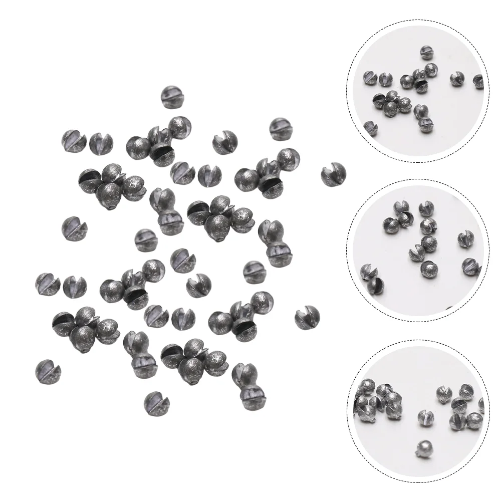 

1 Set of Professional Fishing Weights Convenient Lead Sinkers Wear-resistant Lead Weights