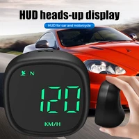 car head up display universal gps hud 2 0 lcd backlit windshield projector auto off overspeed alarm fatigue driving kmh mph
