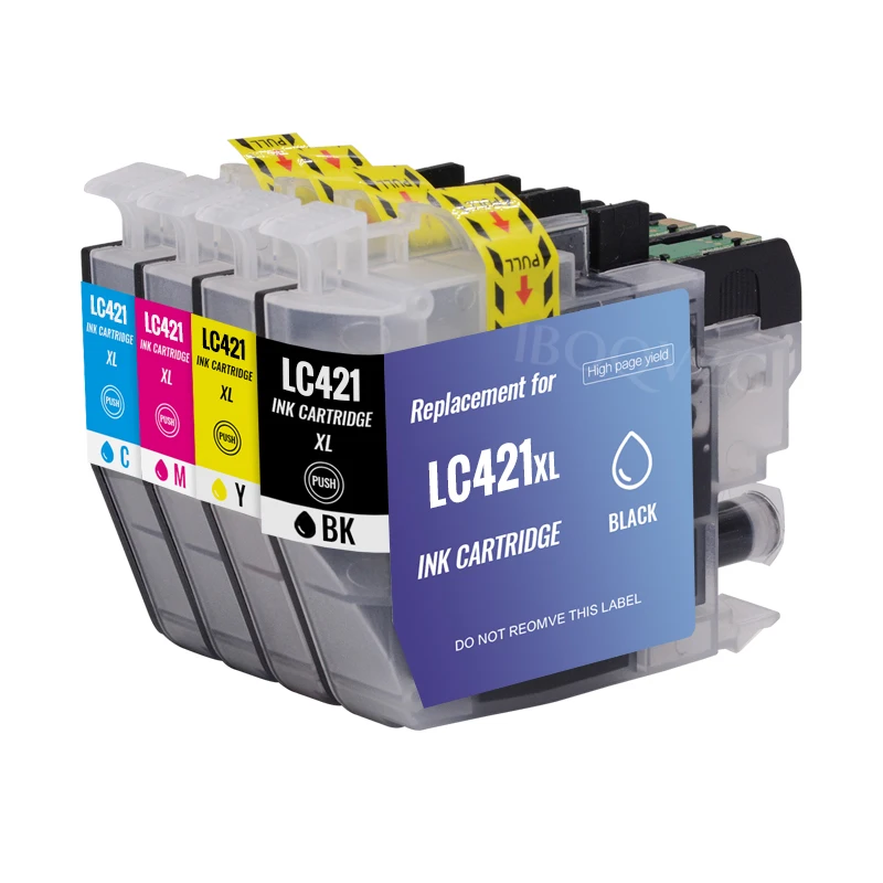 IBOQVZG большой емкости LC421 LC-421 XL картридж, совместимый с принтером Brother DCP-J1050DW DCP-J1140DW J1800DW MFC-J1010DW (art.: 3920ce91c37ae) - 3920ce91c37ae
