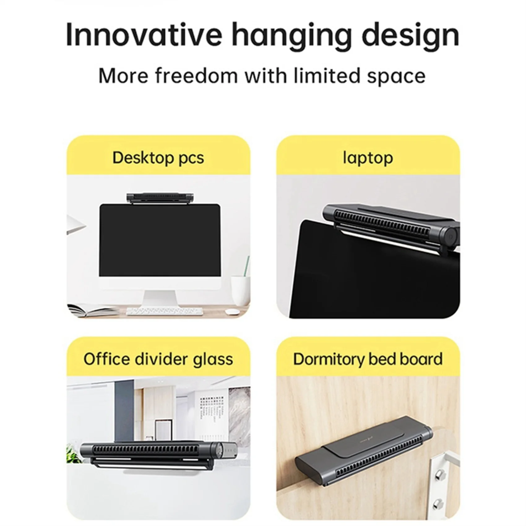 

Кондиционер для ноутбука, перезаряжаемый электрический вентилятор, Регулируемый воздушный охладитель, тихий