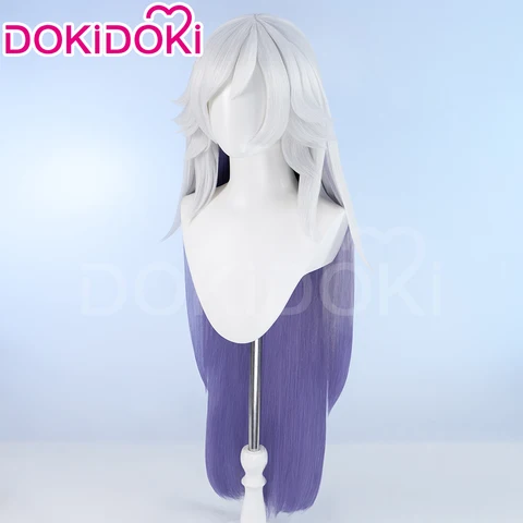 Парик Эмили Аниме Косплей Парик DokiDoki Женщины 100 см Длинные Волосы Предварительно Гофленый Парик Эмили Высоко Жаростойкие Волосы Бесплатная Парик Кепка