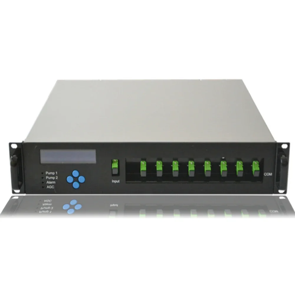 Ftth Wdm Edfa 8-портовый 19dbm 22dbm 1550nm Catv высокомощный многовыходный волоконно-оптический