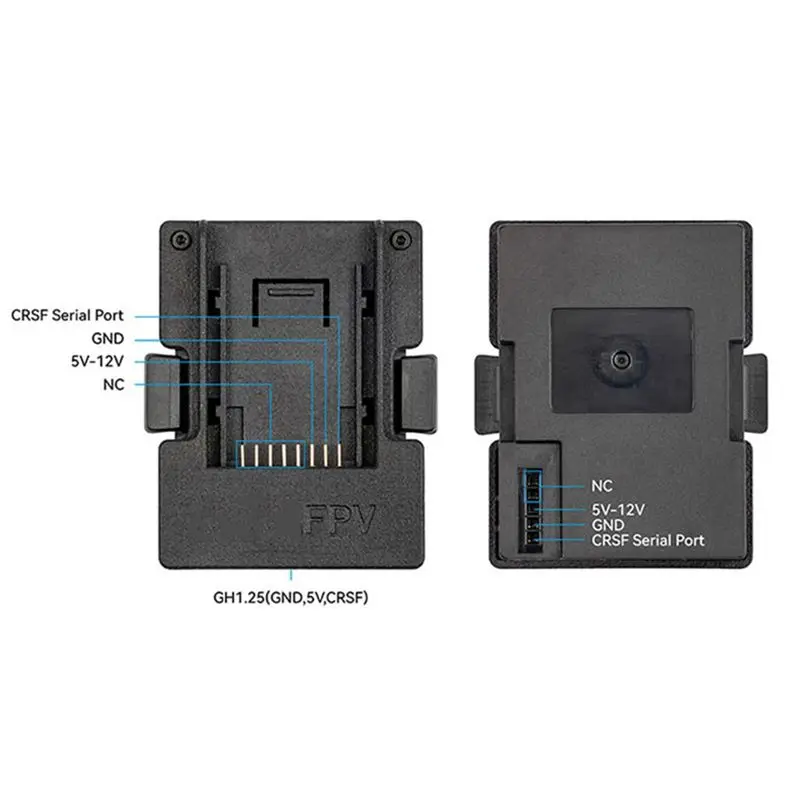 Фото Высококачественный адаптер Well Made-JR Input Micro to Nano Module/Nano Output, совместимый с пультами дистанционного управления Frsky, Futaba, Jumper, Radiomaster, TBS №1