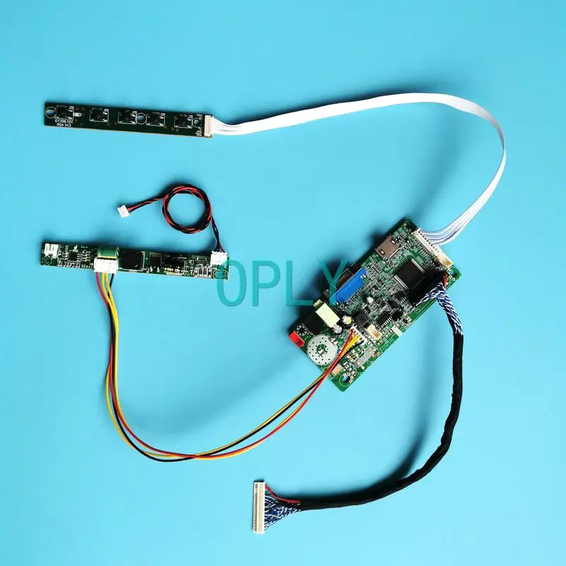 

For M236HGE HM236WU1 M236HGJ M236HJJ M236MWF2 HR236WU1 M236H3 1920*1080 WLED Monitor Kit 30 Pin LVDS 23.6" 58C Controller Board