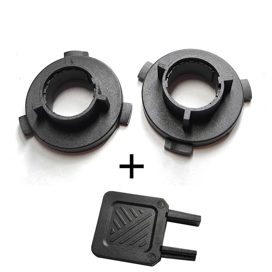 

1 комплект ABS H7 светодиодный адаптер-держатель для KIA K3 K4 K5 Sorento Hyundai New SantaFe Sonata 9 Coupe Tucson Основание фар