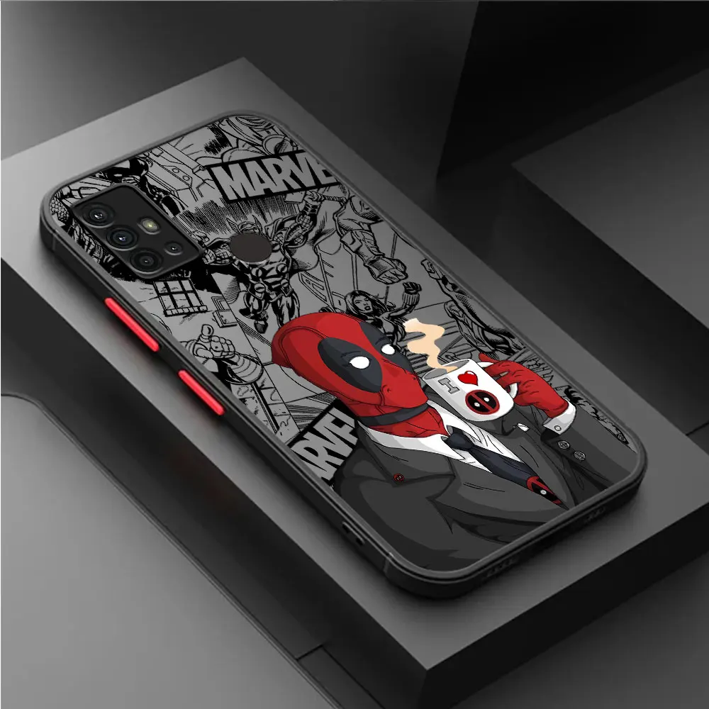 Матовый чехол для Samsung Galaxy A10 A20 A30 A50 A70 A02 A03 A04 A11 A42 A71 5G A03s A04e