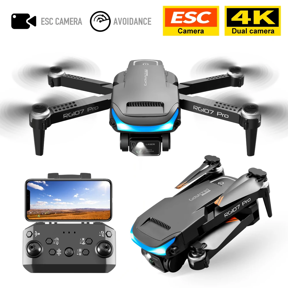 

MMBL New Drone 4k Double Camera HD Fpv Air Pressure Altitude Hold Foldable Quadcopter RC Drone 98g 15 Minutes Flight