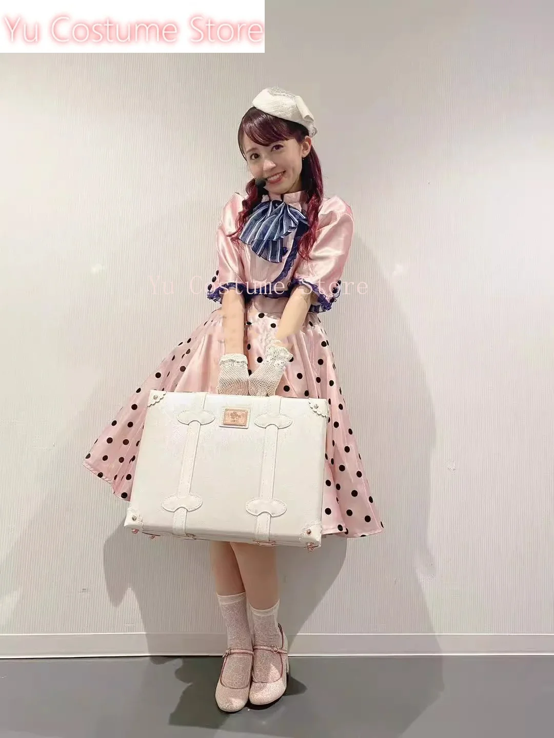 YuCostumeAnime Lovelive Guilty Kiss Sakurauchi Riko Solo SJ великолепное милое платье униформа косплей