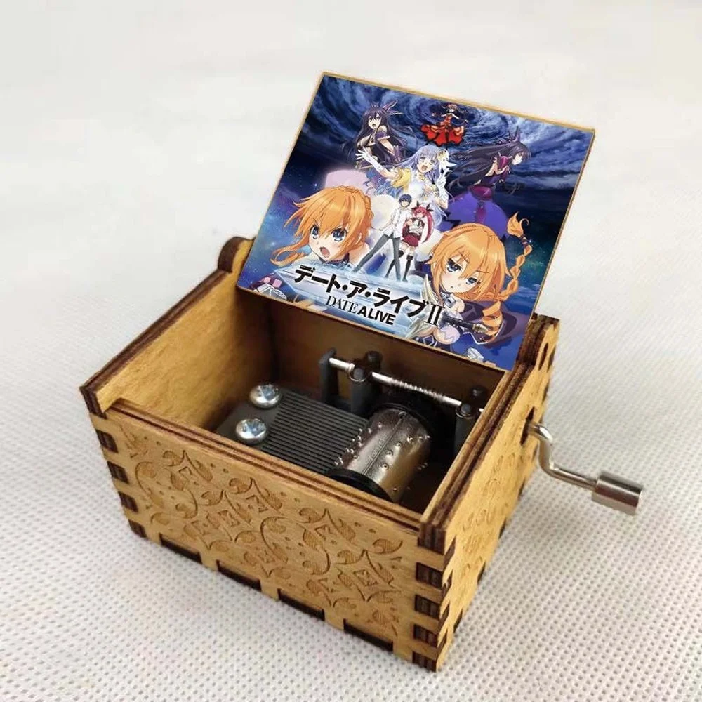 

Музыкальная шкатулка Kamisama Love с аниме свиданием и прямой трансляцией, Классическая Музыкальная шкатулка с ручным приводом, украшение для де...