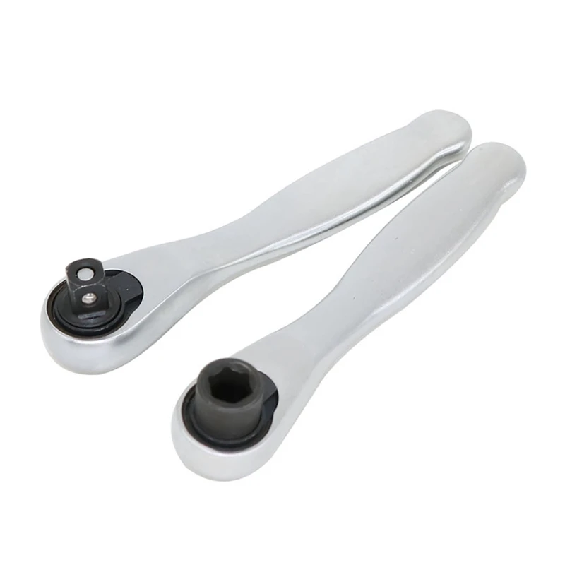 

Миниатюрный гаечный ключ с 72 зубцами, 1/4 дюйма, односторонний крутящий момент, универсальный Трещоточный ключ, гаечный ключ, инструменты для...