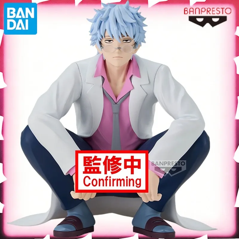 Фото Оригинальная коллекционная фигурка Bandai Banpresto Ginpachi Sakata из серии Class 3-Z, статуэтка, украшение для рабочего стола и подарок (в наличии) №1