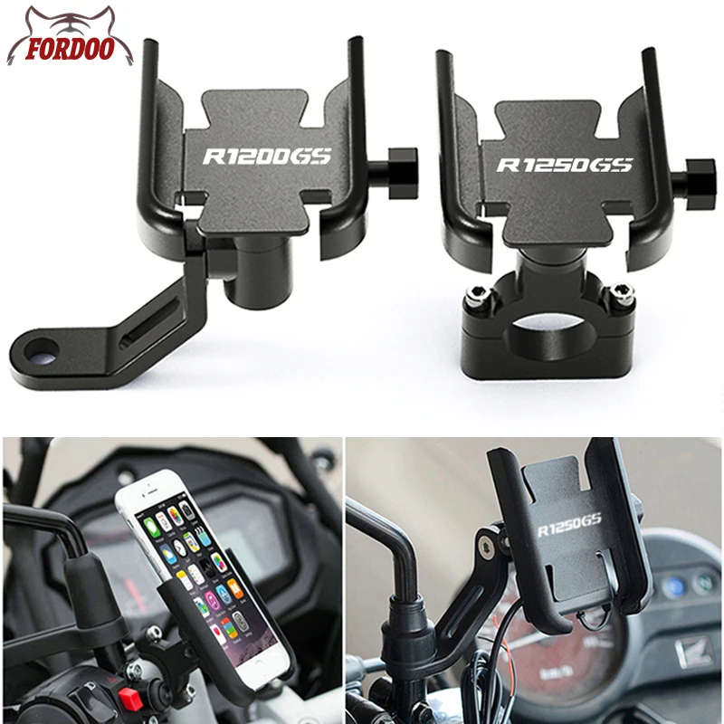 

For BMW R 1200 1250 GS ADV GS LC R1250 GS HP Motorcycle CNC Mobile Phone Bracket GPS Stand Holder R1200GS R1250GS Adventure