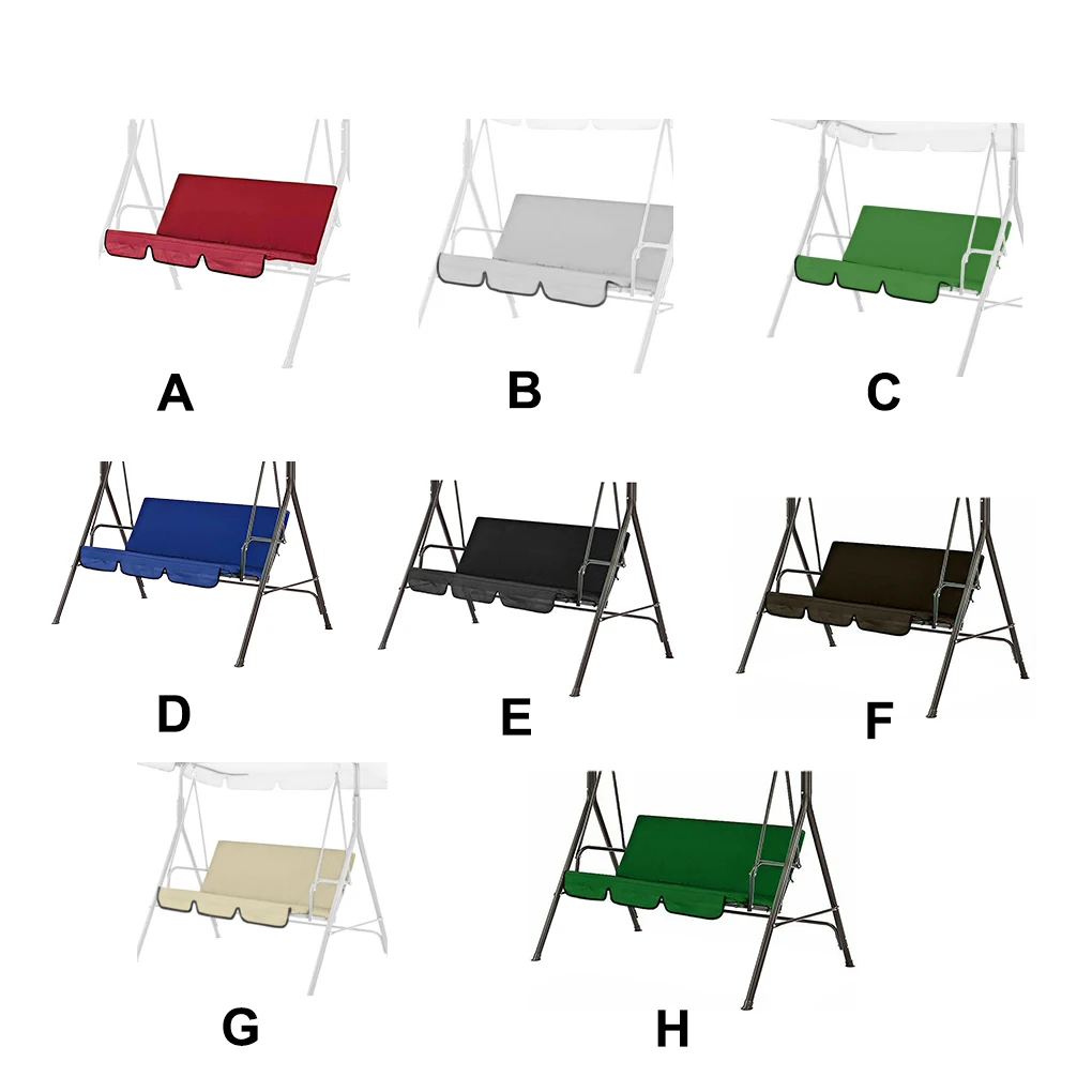 

Swing Chair Cover Outdoor Garden Swing Chair Waterproof Dustproof Protector Seat Cover Black