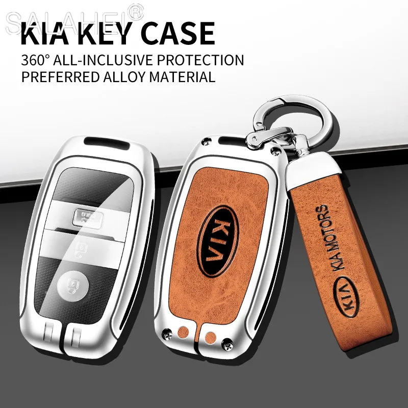 

Car Remote Key Case Cover Fob For Kia Rio Ceed Forte Cerato K2 K3 K5 Optima Soul Sportage Stonic Niro Seltos Sorento Picanto