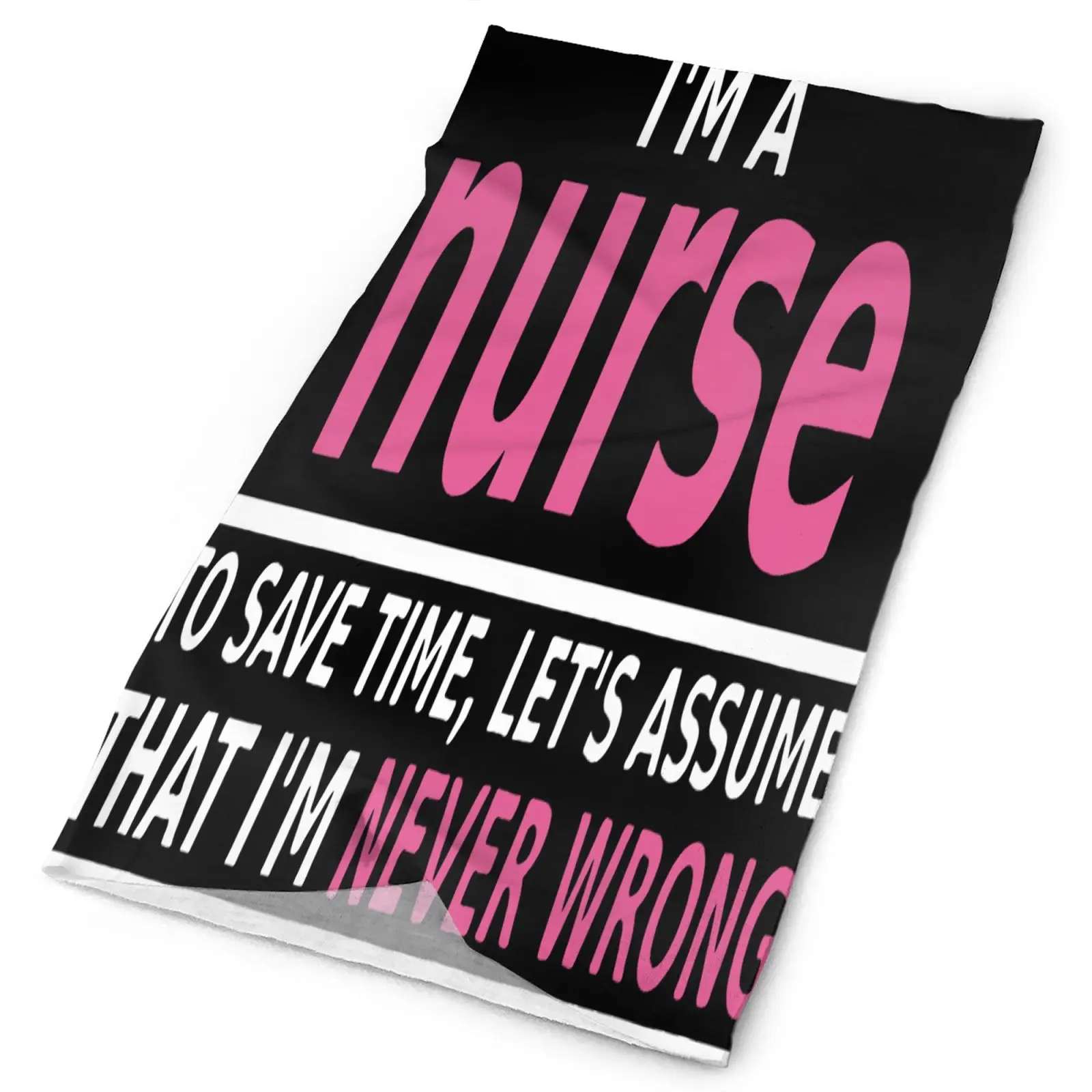 

Я медсестра, чтобы сэкономить время, Мужская бандана, зимняя рыболовная маска, шарфы и шали, мужской шарф, тактическая фурнитура, Мужская теп...