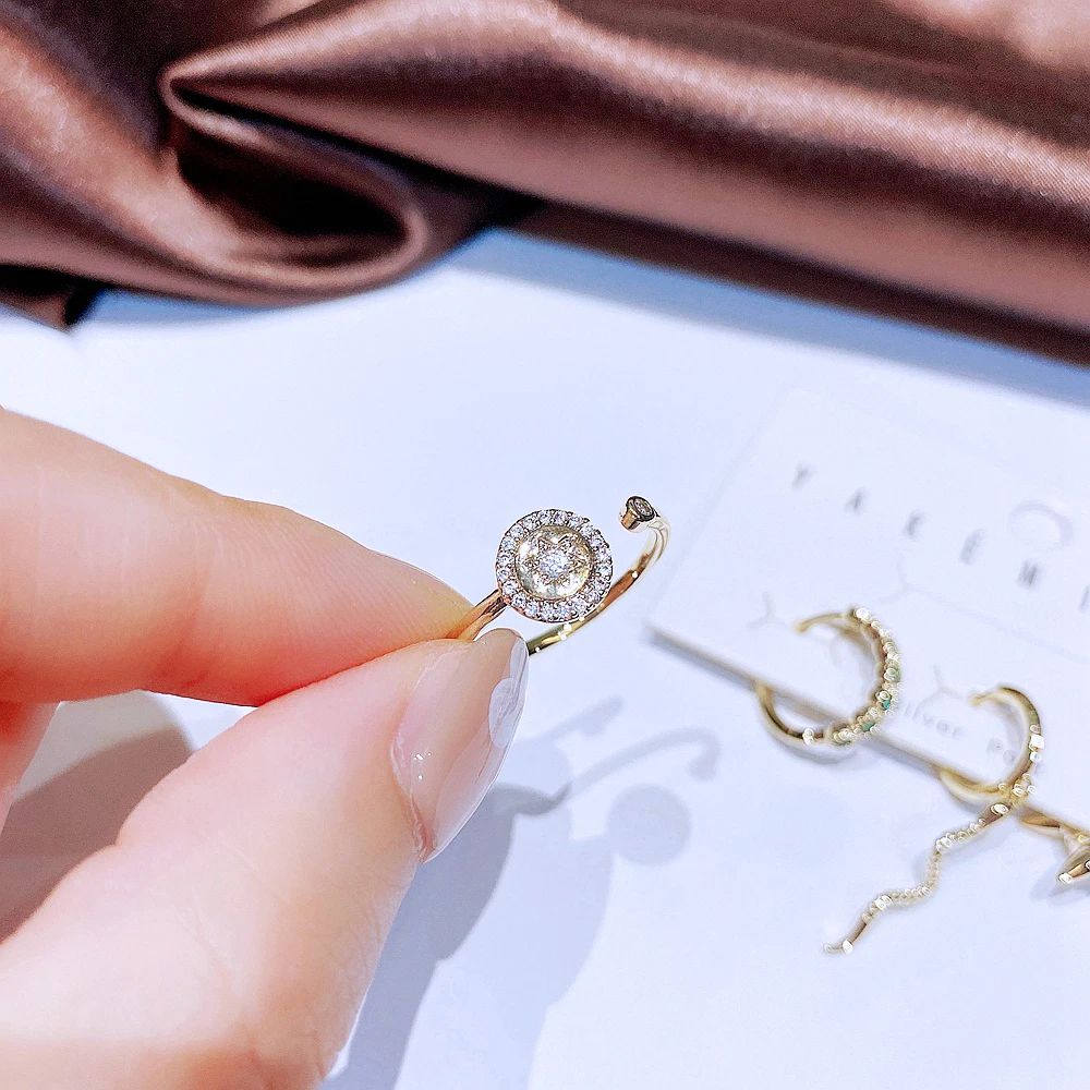 Модные ювелирные украшения 4 шт. змея цвет зеленый искусственный Цирконий звезда