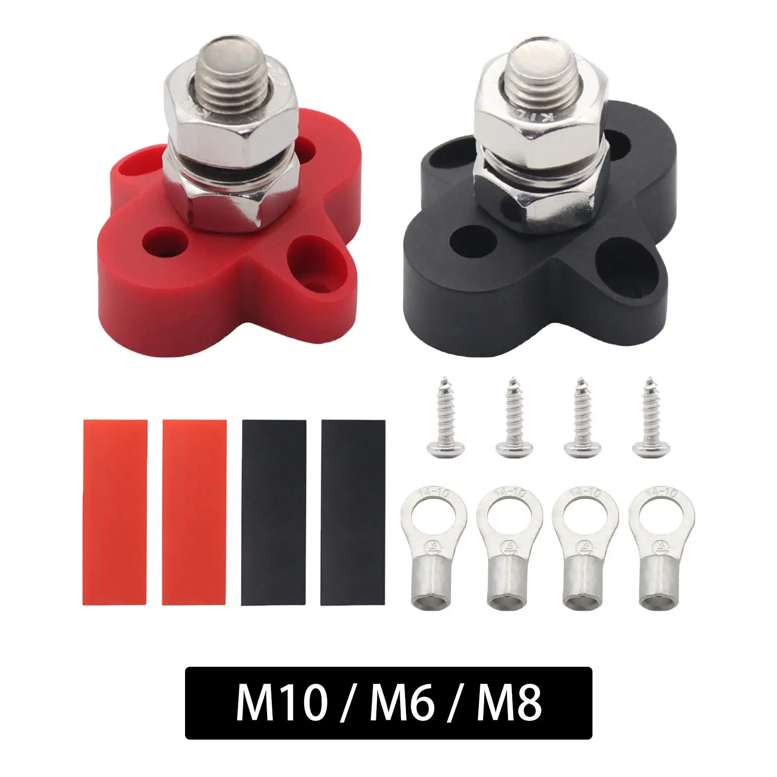 

Single Stud Power and Ground Junction Block Distribution Block Fits for Car
