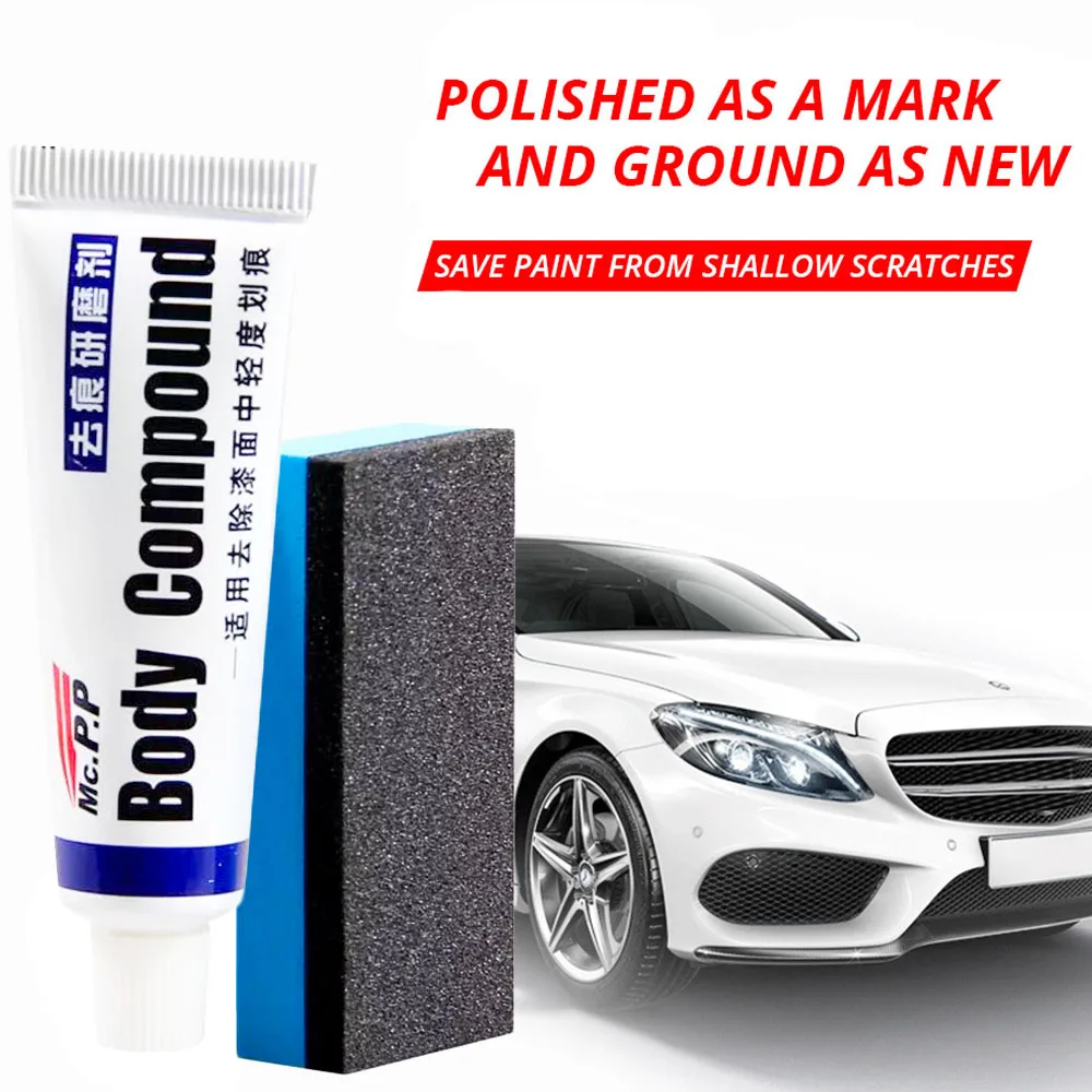 

Car Styling Wax Scratch Repair Kit Auto Body Compound MC308 Polishing Grinding Paste Paint Cleaner Polishes Care Set Auto Fix It