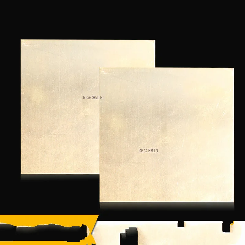 

1PC H62 brass plate brass sheet brass block DIY copper sheet 0.50.8 1.0 1.5 mm zero cutting processing
