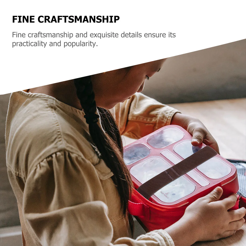 

Box Bento Strap Straps Lunch Elastic Band Bands Fixing Lunchbox Bag Belt Containerfor Nylon Fixed Containers Sealing Duty Meal